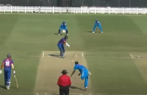 ओपनर अर्जुन सात रन बनाउँदै आउट भए