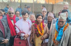 लुम्बिनीमा एमालेको तर्फबाट उम्मेदवारी दर्ता