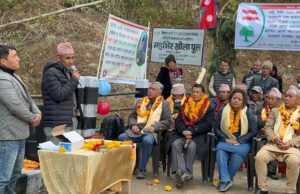 भोजपुरको महभिर खोलामाथि मोटरेवल पक्की पुल