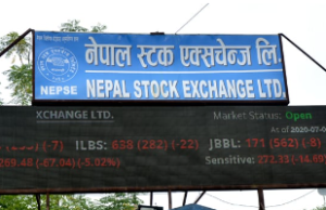 साताको सेयर बजार : परिसूचक घट्यो, कारोबार रकम बढ्यो