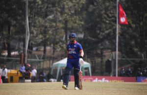 पहिलो ओभरको पहिलो बलमै आउट भए कुशल भुर्तेल
