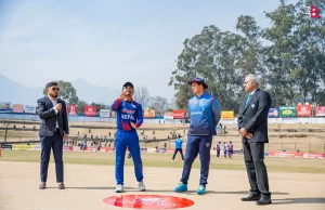 टी–२० अन्तर्राष्ट्रिय शृङ्खला : नेपालविरुद्ध नामिबियाले पहिले ब्याटिङ गर्ने