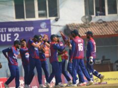 नेदरल्यान्ड्सले आठौँ विकेट गुमायो