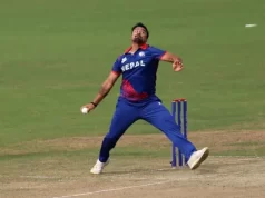 पहिलो ओभरको दोस्रो बलमै पीएनजीको विकेट लिए करण केसीले