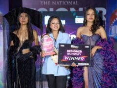 अस्मिताले चुमिन् ‘द नेशनल डिजाइनर रनवे’को उपाधि