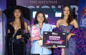 अस्मिताले चुमिन् ‘द नेशनल डिजाइनर रनवे’को उपाधि