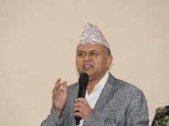 देशको विकास र समृद्धिका लागि एमाले नेतृत्वको सरकारको विकल्प नरहेको शङ्कर पोखरेलको दाबि