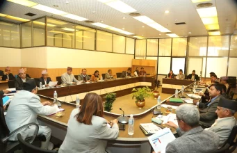 प्रतिनिधिसभा अन्तर्गतको कार्यव्यवस्था परामर्श समितिको बैठक