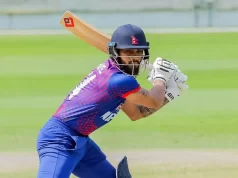 नेदरल्याण्ड्सविरुद्ध नेपालले गुमायो दोस्रो विकेट, कुशल भुर्तेल ७ रनमा आउट