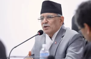 अगाडि बढ्ने सम्भावना देखेर म प्रधानमन्त्रीको पदमा बसिरहेको छु : प्रधानमन्त्री प्रचण्ड
