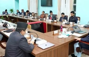 किन सारियो मन्त्रीपरिषद् बैठक र बजेट भाषणको समय ?