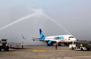 गौतमबुद्ध विमानस्थलमा युक्रेनी जहाज