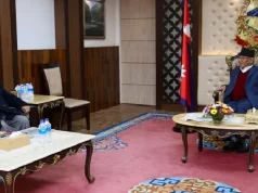 प्रधानमन्त्री प्रचण्ड र ओलीबिच भेटवार्ता