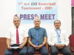 एआईए बास्केटबलमा ६६ टिम