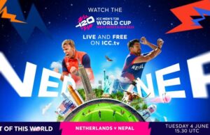 नेपालले मंगलबार नेदरल्याण्ड्सकाे सामना गर्दै