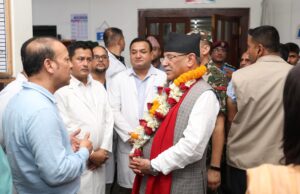 प्रधानमन्त्रीद्वारा पुरानो मेडिकल कलेजको निरीक्षण