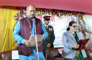 मधेस प्रदेशका मुख्यमन्त्री सतिश सिंहले लिए शपथ