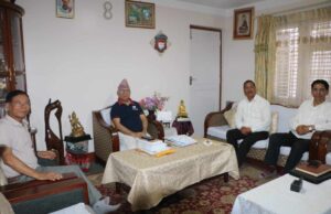 माधव नेपाल र विप्लवबीच भेटवार्ता