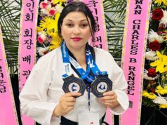 अमेरिकामा नन्दालाई दोहोरो स्वर्ण