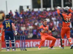 नेपालले दियो नेदेरल्याण्ड्सलाई १०७ रनको लक्ष्य