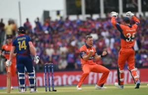 नेपालले दियो नेदेरल्याण्ड्सलाई १०७ रनको लक्ष्य