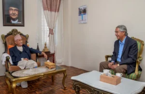 ओली र देउवाबीच बालकोटमा भेटवार्ता