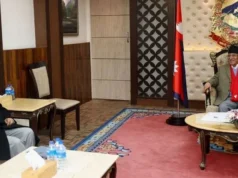 प्रधानमन्त्री प्रचण्ड र केपी शर्मा ओलीबीच भेटवार्ता