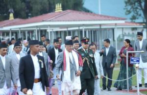 प्रधानमन्त्री दाहाल स्वदेश फिर्ता