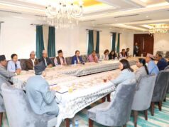 प्रधानमन्त्री दाहालसँग सभामुख, उपसभामुखकाे छलफल