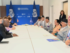 राष्ट्रपति पौडेल र महानिर्देशक हुंग्बोबीच शिष्टाचार भेटवार्ता