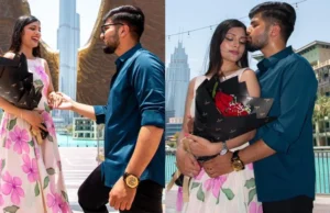 महेश र अस्मिताले गरे इन्गेजमेन्ट