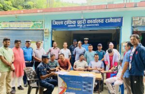 सवारी दुर्घटना नियन्त्रणका लागि चालकहरूको रक्तचाप परीक्षण