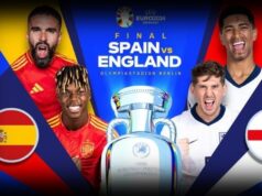 युरो कपको फाइनल आज राति , उपाधिक लागि स्पेन र इंग्ल्याण्ड भिड्ने