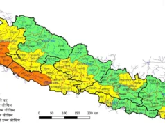 यी नदीमा बाढीको जोखिम उच्च