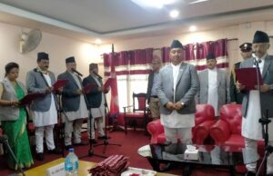 बढ्यो बागमतीको मन्त्रीमण्डल सङ्ख्या, १३ मन्त्रालयमा १४ मन्त्री नियुक्त