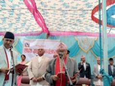लुम्बिनीका मुख्यमन्त्री आचार्यले लिए शपथ