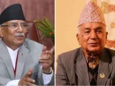 राष्ट्रपति भेट्न शीतल निवास जाँदै प्रधानमन्त्री प्रचण्ड