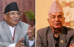 राष्ट्रपति भेट्न शीतल निवास जाँदै प्रधानमन्त्री प्रचण्ड