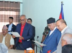 एमालेका उपाध्यक्षसहित मनोनीत केन्द्रीय सदस्यले लिए शपथ