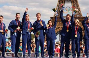 सकियो पेरिस ओलम्पिक, अमेरिकाले जित्यो ४० स्वर्ण