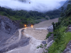 अरुण नदीमा जलसतह बढेपछि सतर्कता अपनाउन आग्रह