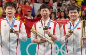 ओलम्पिकको स्वर्ण पदकमा चीन शीर्ष स्थानमा