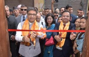 भारतले निर्माण गरेको भाषा परिषद्को भवन उद्घाटन