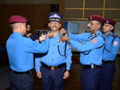 एआईजी जोशीलाई दर्ज्यानी चिन्ह प्रदान