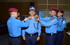 एआईजी जोशीलाई दर्ज्यानी चिन्ह प्रदान