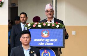 प्रहरीले जनताको मुद्दा बोक्नुपर्छ : गृहमन्त्री