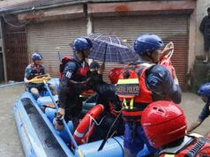 काठमाडौँ उपत्यकामा ११७ प्रहरीद्वारा ३८० जनाको उद्धार