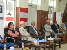 कांग्रेस केन्द्रीय समिति बैठक अघि सानेपामा पदाधिकारी बैठक