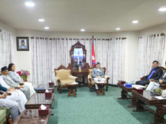 सिंहदरबारमा राष्ट्रिय दलका प्रमुख सचेतकसँग सभामुखको छलफल