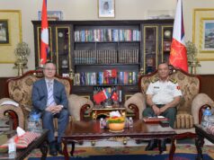 प्रधान सेनापति र चीनका राजदूतबिच भेटघाट